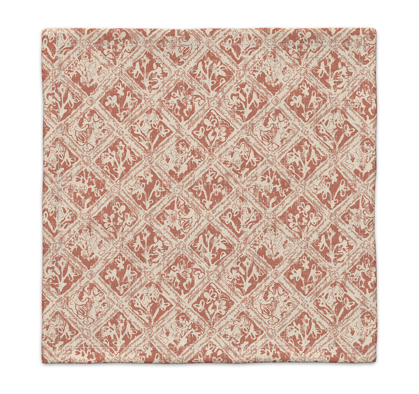 Serviette Aquarell aus Halbleinen von Leitner Leinen