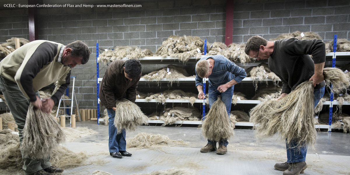 processing linen processing linen