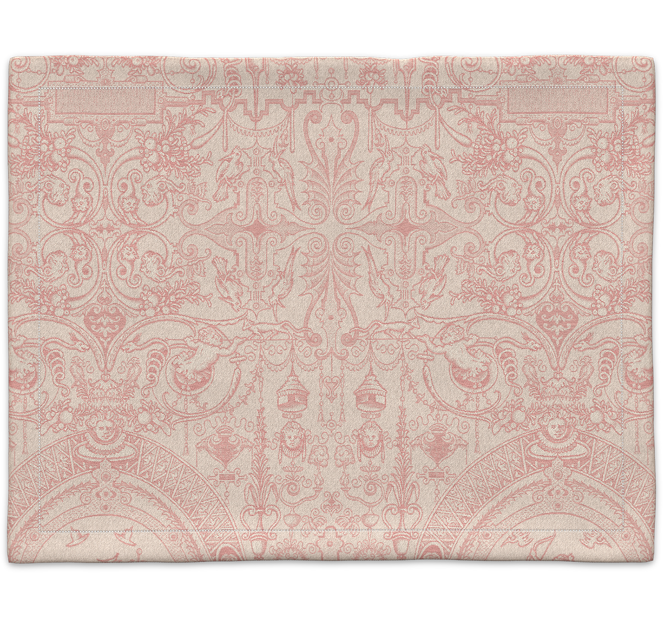 Tischset Cartouche aus Reinleinen von Leitner Leinen