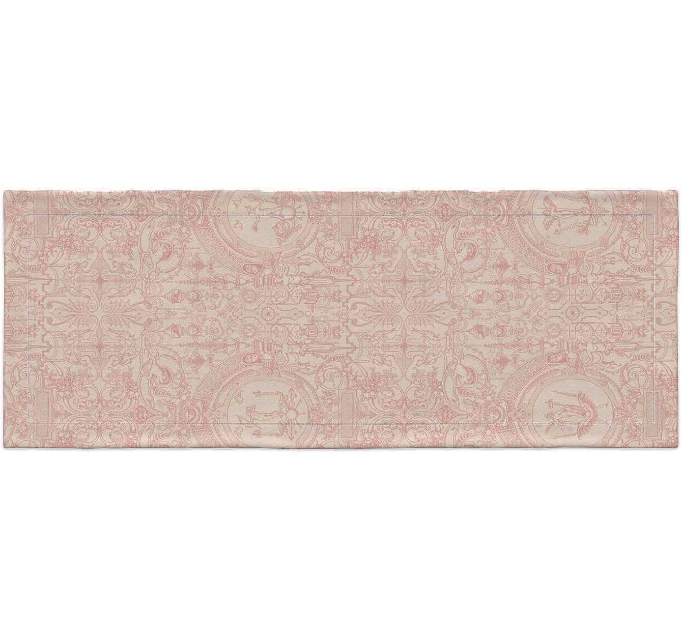 Tischläufer Cartouche aus Reinleinen von Leitner Leinen