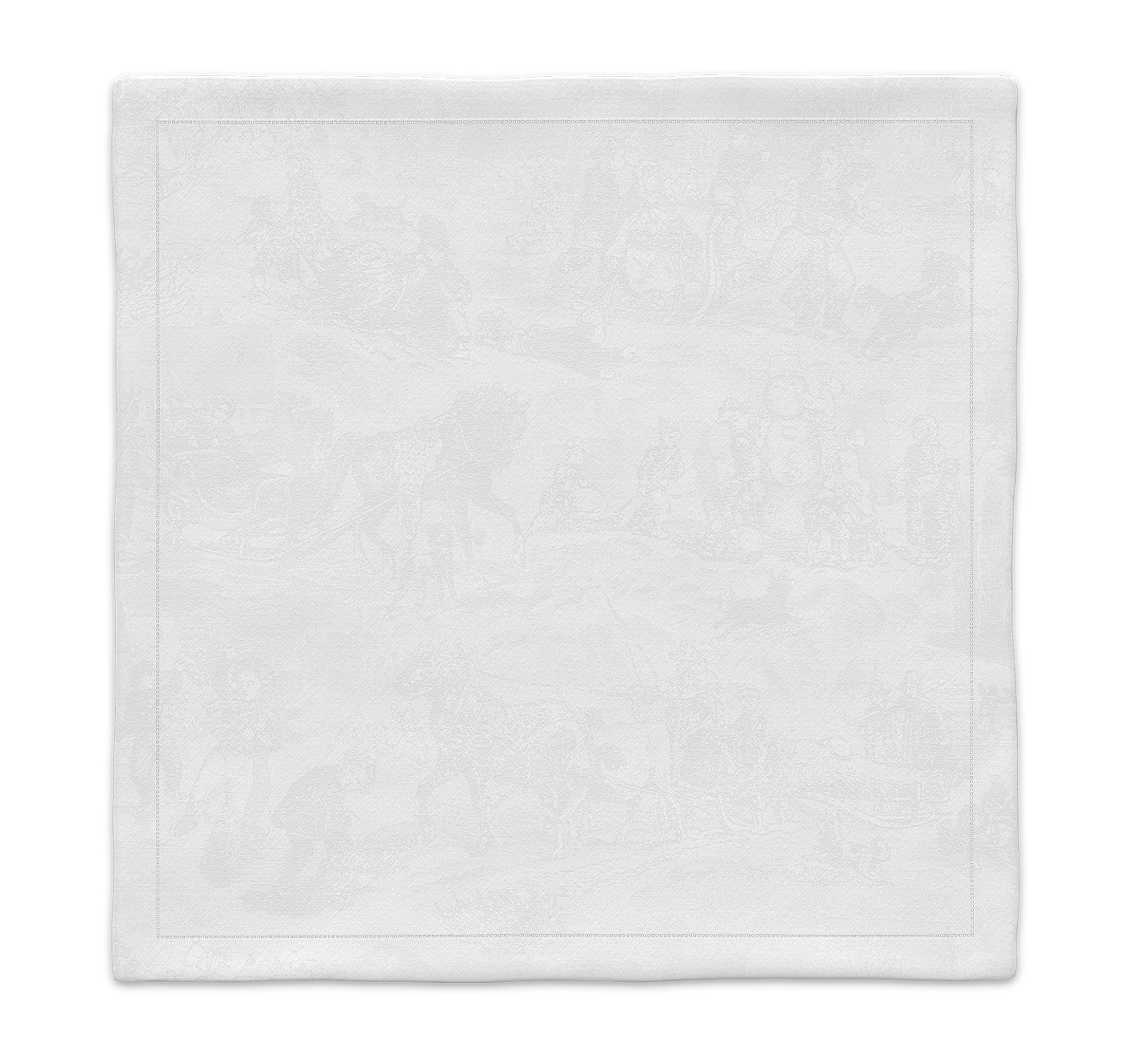 Serviette Toile-des-Alpes aus Halbleinen von Leitner Leinen