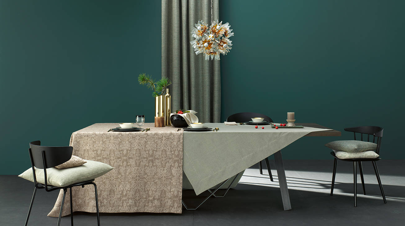 A seasonal selection full of atmosphere from Leitner Leinen. A seasonal selection full of atmosphere from Leitner Leinen.