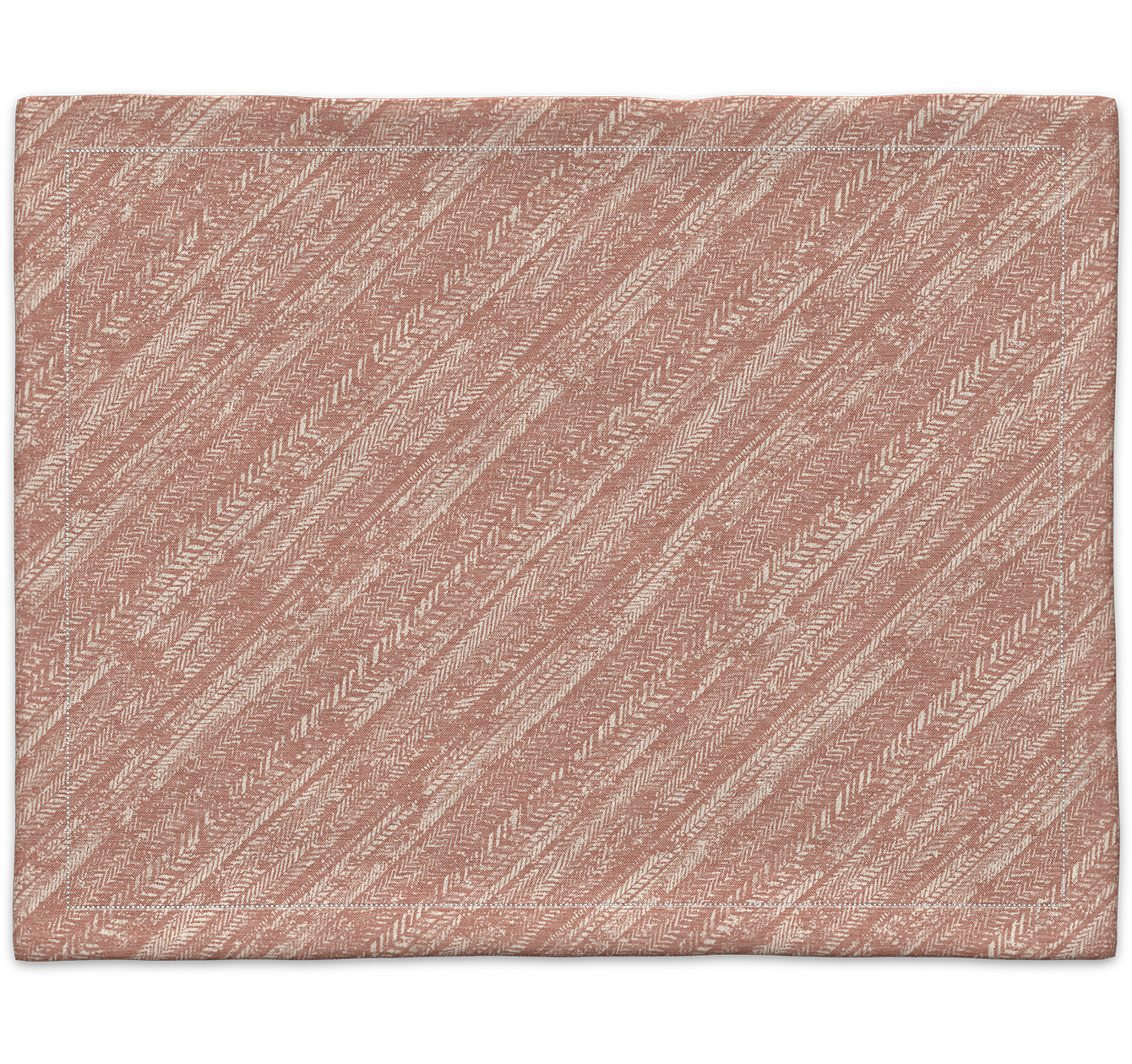Tischset Fischgrät aus Reinleinen von Leitner Leinen