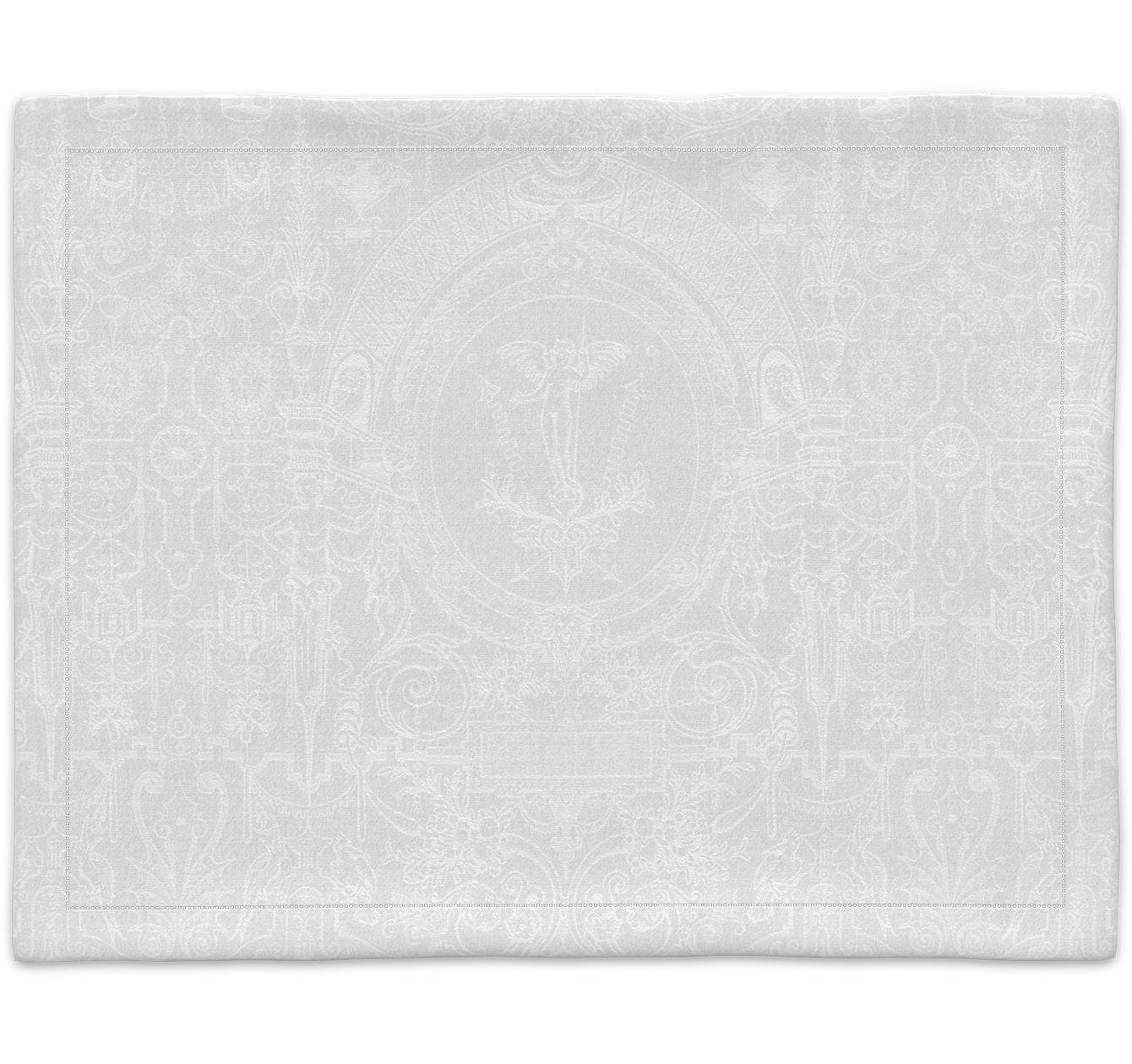 Tischset Cartouche aus Reinleinen von Leitner Leinen