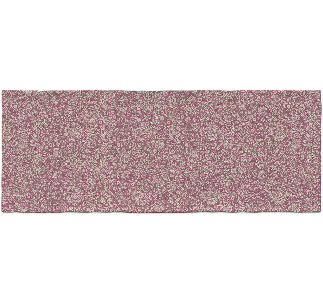 Tischläufer Fleur Royale aus Reinleinen von Leitner Leinen
